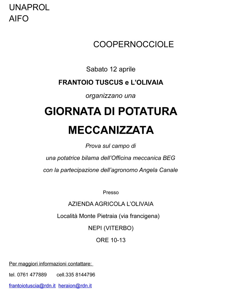 Giornata di Potatura 2014